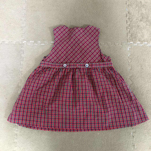 familiar(ファミリア)のファミリア ジャンパースカート 90cm キッズ/ベビー/マタニティのキッズ服女の子用(90cm~)(ワンピース)の商品写真