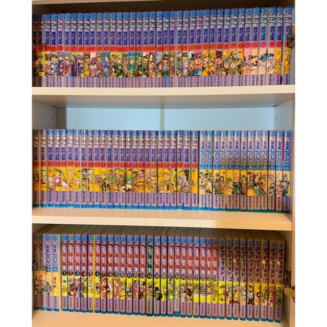 ジョジョの奇妙な冒険【1部〜7部全巻】- ジョジョの奇妙な冒険【1部〜7部全巻】-