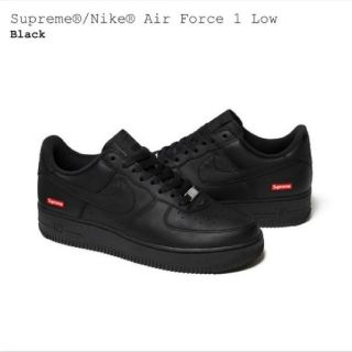 シュプリーム(Supreme)のsupreme air force 1 black 25.5cm(スニーカー)