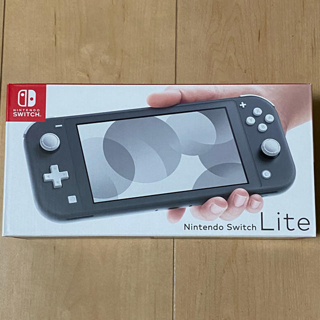 新品 switch lite スイッチ ライト グレー