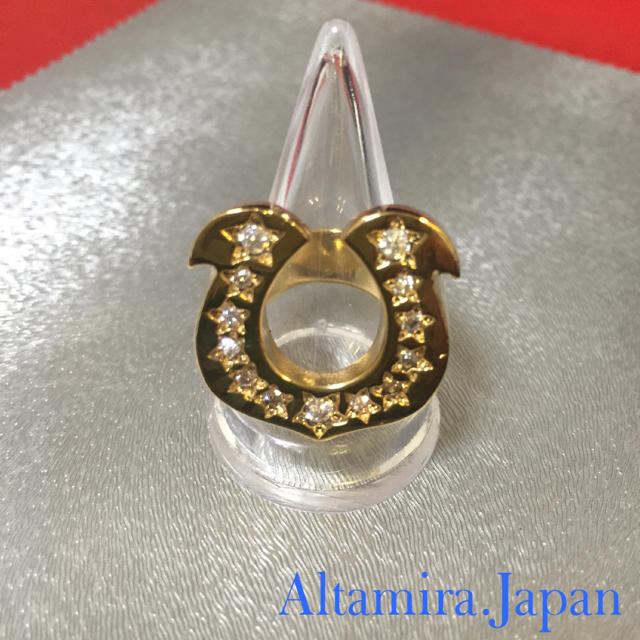 18K ゴールド コーティング ホースシューリング / テンダーロイン 好きに メンズのアクセサリー(リング(指輪))の商品写真