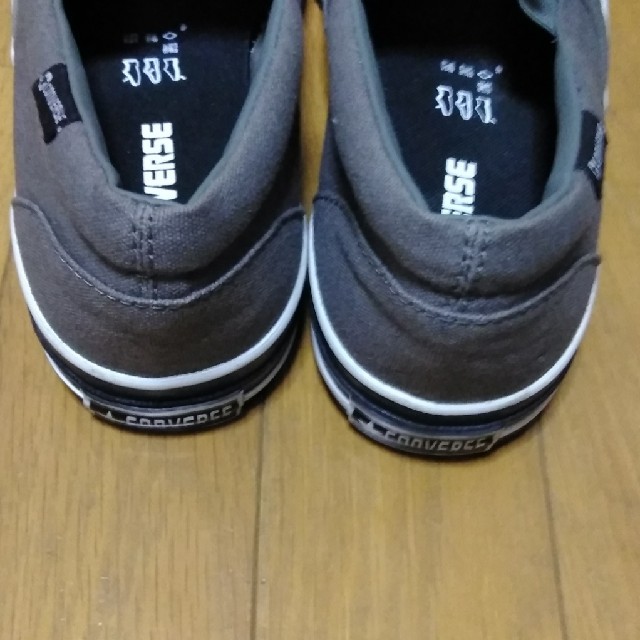 CONVERSE(コンバース)のコンバース　CONVERSE　スリッポン　24.5　グレー色 メンズの靴/シューズ(スニーカー)の商品写真