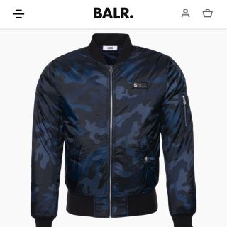 BALR. カモ柄　ボンバージャケット(ブルゾン)