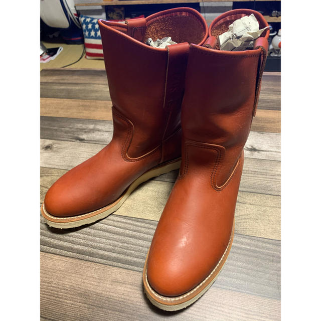 靴/シューズレッドウィング ブーツ redwing 9" Pecos