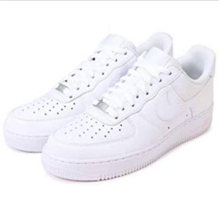 ナイキ(NIKE)のNIKE air force1 白 25センチ(スニーカー)