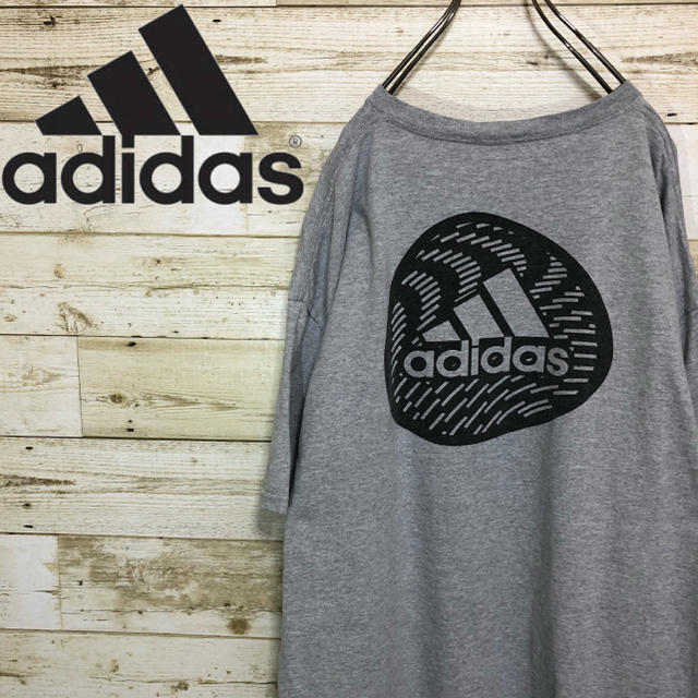 adidas(アディダス)のアディダス(adidas)☆バックプリント ビッグロゴ Tシャツ メンズのトップス(Tシャツ/カットソー(半袖/袖なし))の商品写真