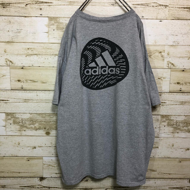 adidas(アディダス)のアディダス(adidas)☆バックプリント ビッグロゴ Tシャツ メンズのトップス(Tシャツ/カットソー(半袖/袖なし))の商品写真