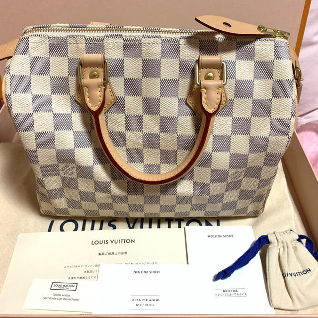 新作モデル LOUIS VUITTON - ルイヴィトン ダミエ スピーディー 25