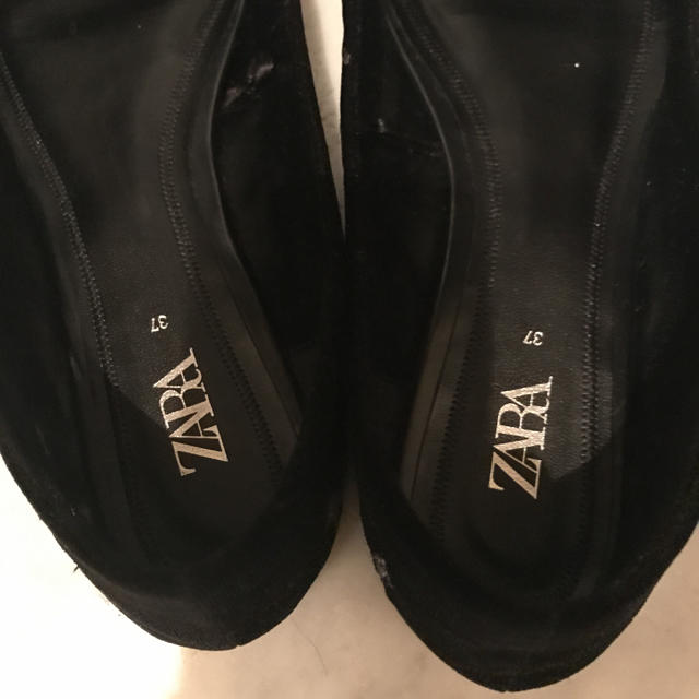 ZARA(ザラ)のzara フラットパンプス レディースの靴/シューズ(バレエシューズ)の商品写真