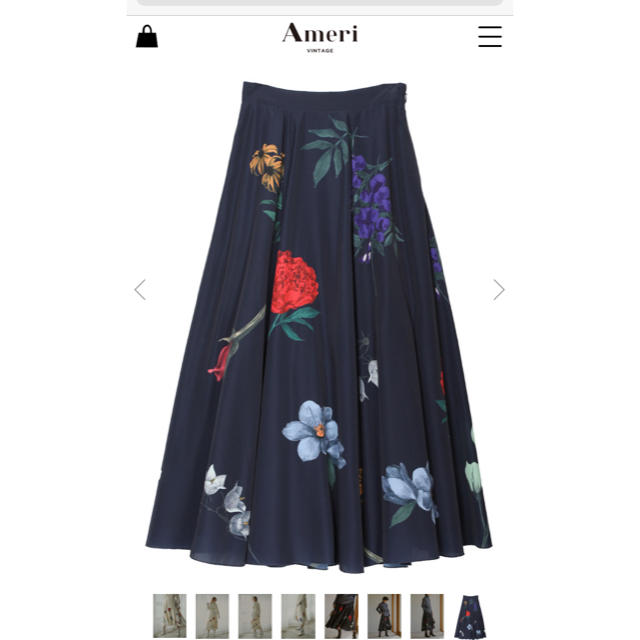 アメリ　AMANDA CIRCULAR SKIRTレディース