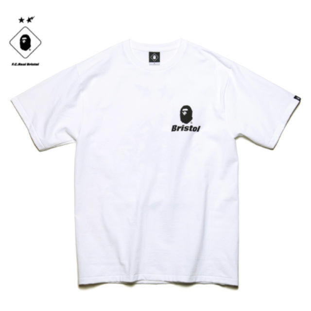 F.C.R.B.(エフシーアールビー)のBRISTOL bristol  APE TEE 白ＸＬ メンズのトップス(Tシャツ/カットソー(半袖/袖なし))の商品写真