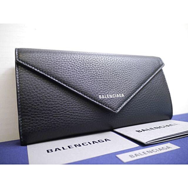 【正規美品】BALENCIAGA バレンシアガ　長財布　黒