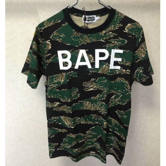 A BATHING APE(アベイシングエイプ)のBAPE TEE 半袖迷彩 Sサイズ アベイシングエイプ メンズのトップス(Tシャツ/カットソー(半袖/袖なし))の商品写真