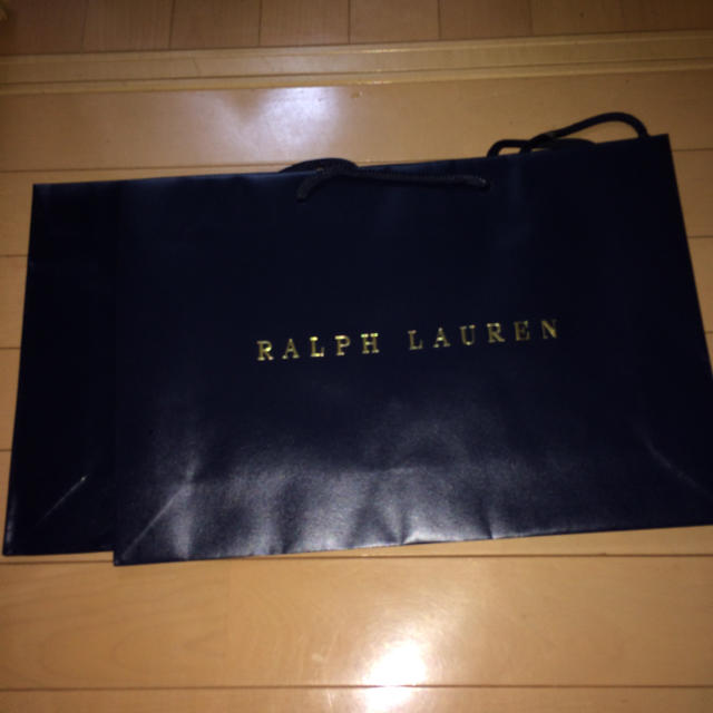 Ralph Lauren(ラルフローレン)のラルフローレン 紙袋 中2枚 レディースのバッグ(ショップ袋)の商品写真