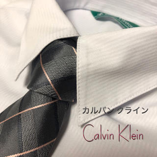 カルバンクライン(Calvin Klein)のカルバンクライン ネクタイ【未着用】チェック柄　光沢(ネクタイ)