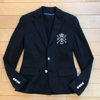 ラルフローレン(Ralph Lauren)の美品！ラルフローレン ブレザー ジャケット XS 150(テーラードジャケット)