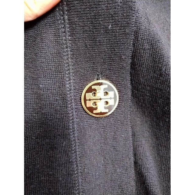 Tory Burch(トリーバーチ)のみくろ様専用　トリーバーチ　カーディガン　ブラウン レディースのトップス(カーディガン)の商品写真