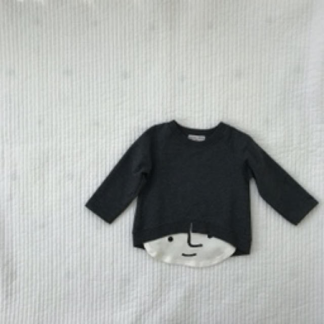 フェイス トップス 韓国子供服 キッズ/ベビー/マタニティのキッズ服男の子用(90cm~)(Tシャツ/カットソー)の商品写真