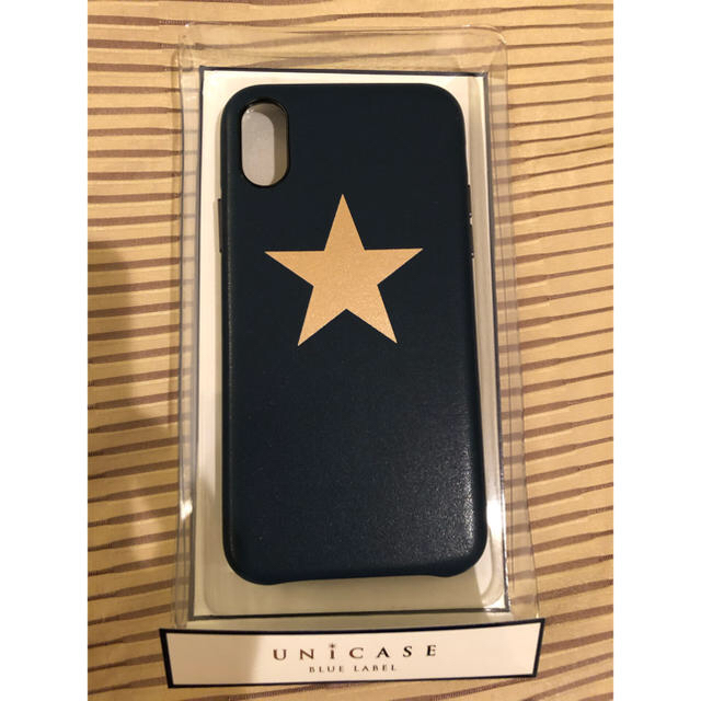 開封のみ未使用★UNICASE iPhone XS/X(ネイビー) スマホ/家電/カメラのスマホアクセサリー(iPhoneケース)の商品写真