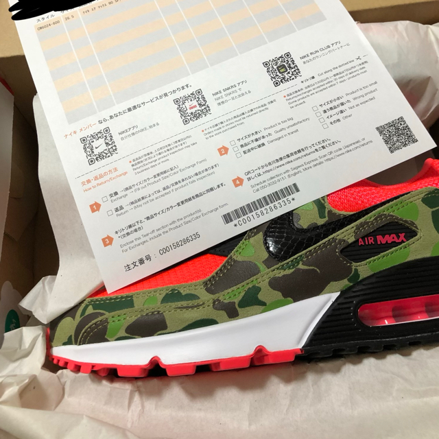 NIKE(ナイキ)のNIKE AIR MAX 90 REVERSE DUCK CAMO メンズの靴/シューズ(スニーカー)の商品写真