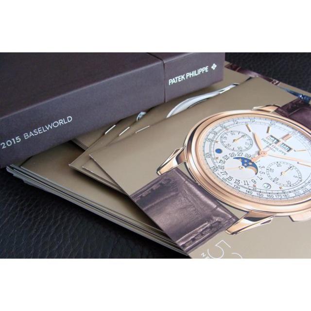 PATEK PHILIPPE(パテックフィリップ)のPATEK PHILIPPE パテック フィリップ 2015年 カタログ 目録 メンズの時計(その他)の商品写真