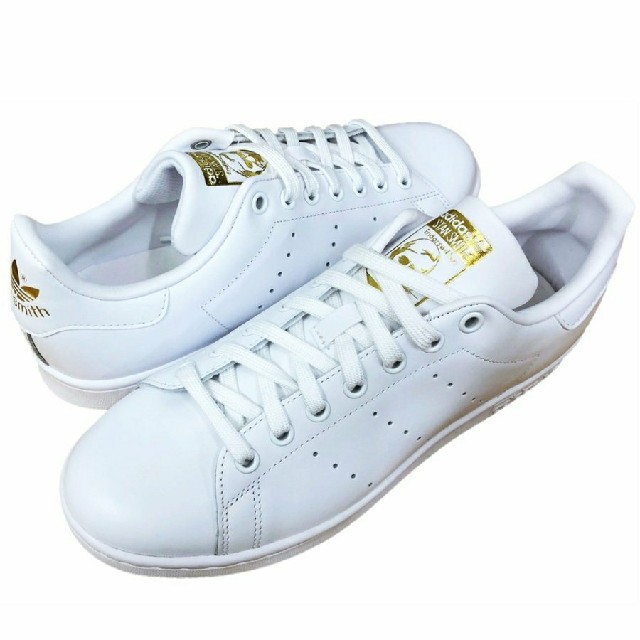 adidas(アディダス)の28cm スタンスミス ホワイト ゴールド メンズの靴/シューズ(スニーカー)の商品写真