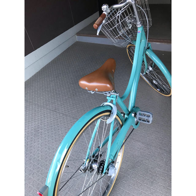 BRIDGESTONE(ブリヂストン)の自転車 通学用 BRIDGESTONEブリヂストン エブリッジL モダングリーン スポーツ/アウトドアの自転車(自転車本体)の商品写真