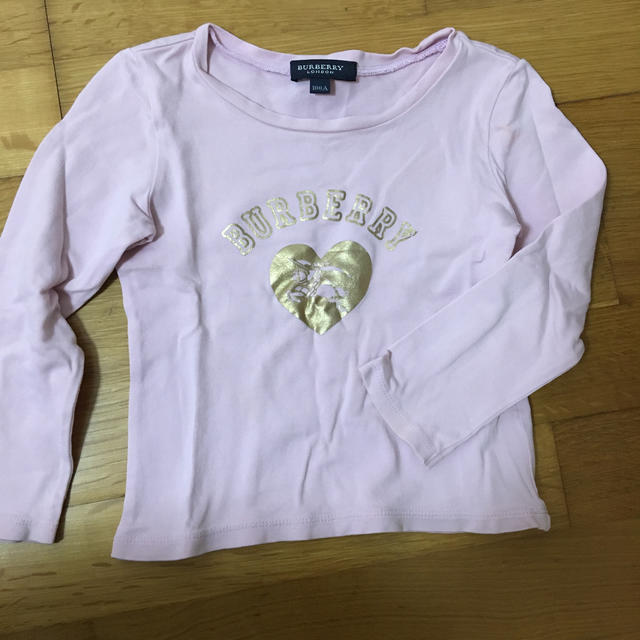 BURBERRY(バーバリー)のBurberry キッズ　女の子　ロンT  100センチ キッズ/ベビー/マタニティのキッズ服女の子用(90cm~)(Tシャツ/カットソー)の商品写真