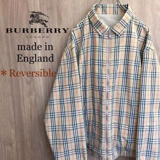 バーバリー(BURBERRY)の【激レア】バーバリーBurberrysノバチェック スウィングトップリバーシブル(ブルゾン)