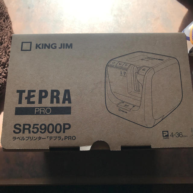 king Jim TEPRA PRO SR5900P ブラック 一部予約販売 インテリア/住まい