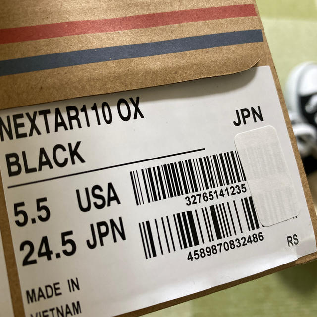 CONVERSE(コンバース)のCONVERSE NEXTAR110 OX 24.5cm 黒 レディースの靴/シューズ(スニーカー)の商品写真