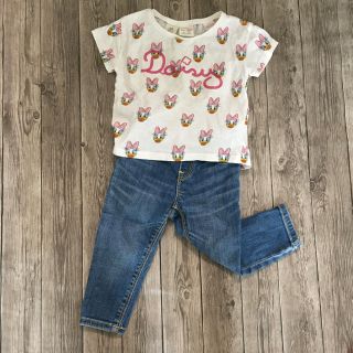 ザラキッズ(ZARA KIDS)のzara baby  baby gap Tシャツ　パンツ　セット(Ｔシャツ)