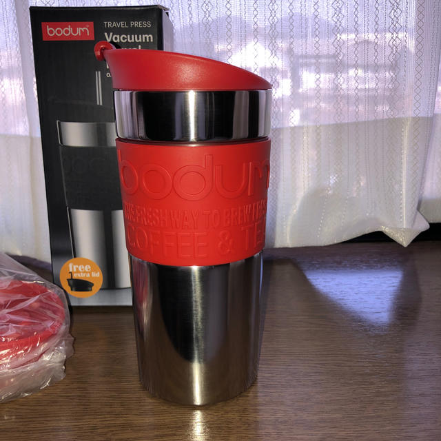 bodum(ボダム)のボタム トラベルプレス インテリア/住まい/日用品のキッチン/食器(容器)の商品写真