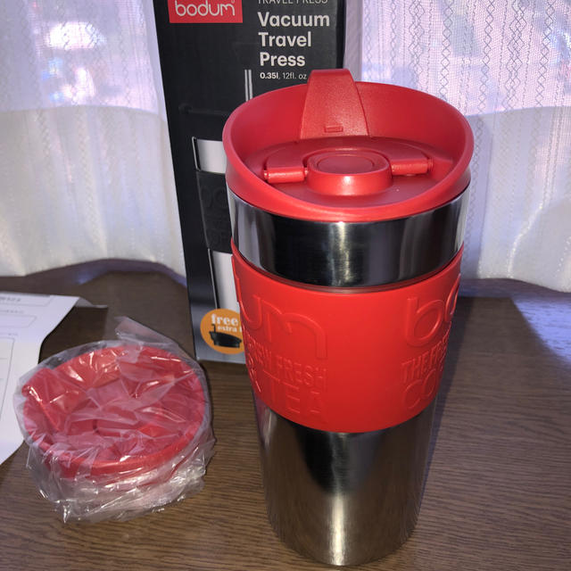 bodum(ボダム)のボタム トラベルプレス インテリア/住まい/日用品のキッチン/食器(容器)の商品写真