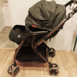 アップリカ(Aprica)の※s様専用【名古屋市近郊引取】オプティアプレミアムAB  & ネムリラセット売り(ベビーカー/バギー)