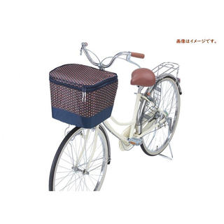 自転車　前カゴカバー　二段式(その他)