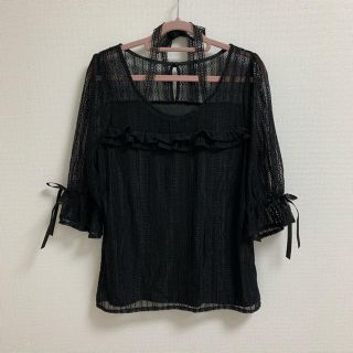 シークレットハニー(Secret Honey)の【値下げ】secret honey トップス チュニック ブラウス 新品未使用(カットソー(長袖/七分))