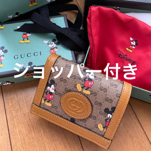 Gucci - 今季 新品 Disney × GUCCI ミッキーマウス 財布 グッチ ミッキーの通販