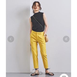 ユナイテッドアローズ(UNITED ARROWS)の未使用◆定価16500円 UBCB ドビー カラー スリムパンツ◆36(カジュアルパンツ)