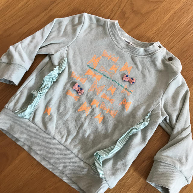 RAG MART(ラグマート)のラグマート　トレーナー  90  キッズ/ベビー/マタニティのキッズ服女の子用(90cm~)(Tシャツ/カットソー)の商品写真