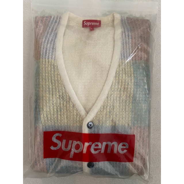 Supreme - supreme Brushed Grid Cardigan カーディガンの通販 by 優(0