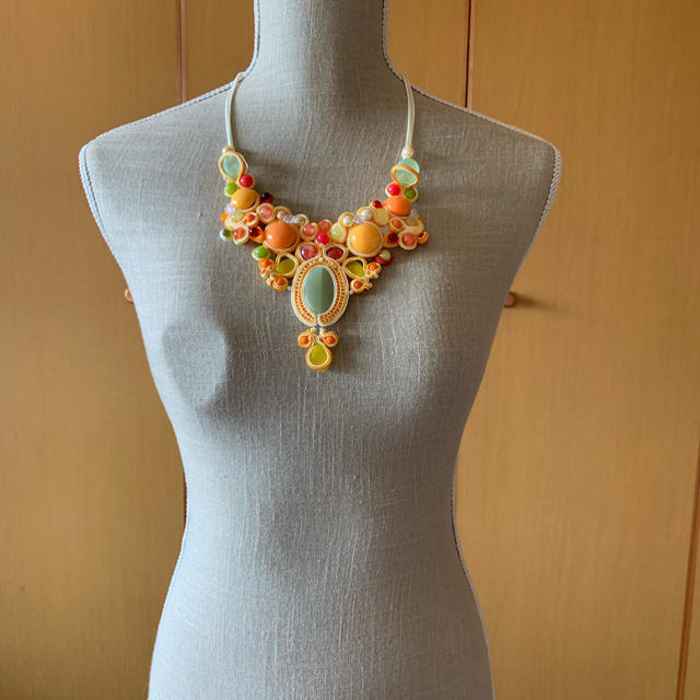 ソウタシエNo.36 ハンドメイド ゴージャスネックレス 1