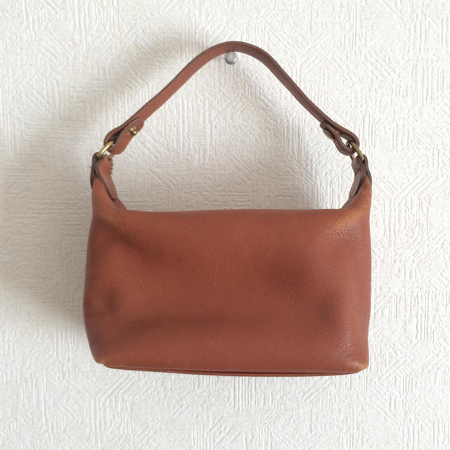 COACH(コーチ)の送料込COACH♡キャメルレザーバッグ レディースのバッグ(ハンドバッグ)の商品写真