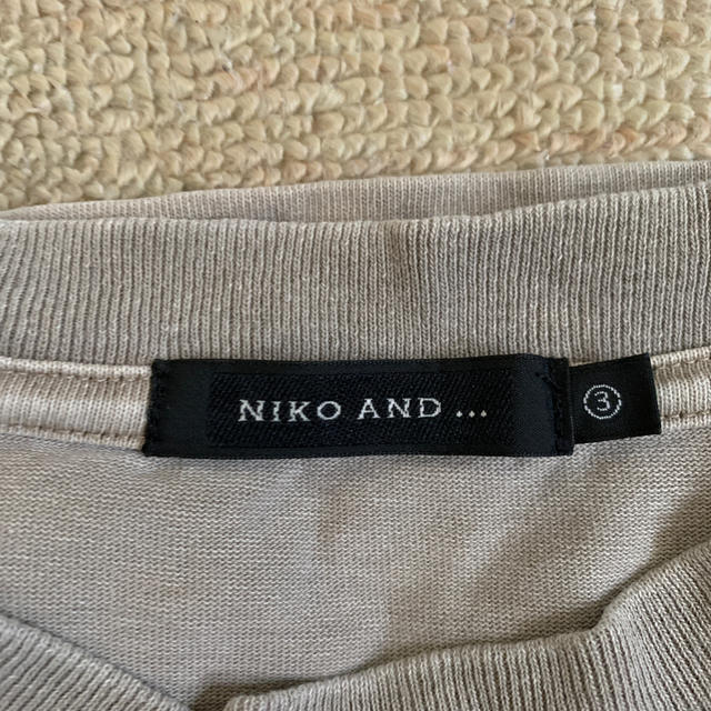 niko and...(ニコアンド)のniko and...  ビックシルエットロングT メンズのトップス(Tシャツ/カットソー(七分/長袖))の商品写真