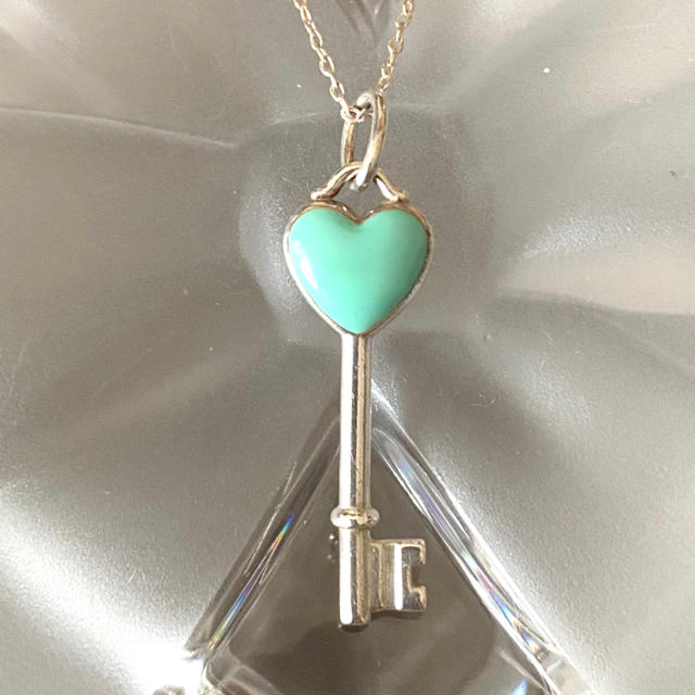 Tiffany & Co.(ティファニー)のティファニー　ハートキー　ネックレス　 レディースのアクセサリー(ネックレス)の商品写真