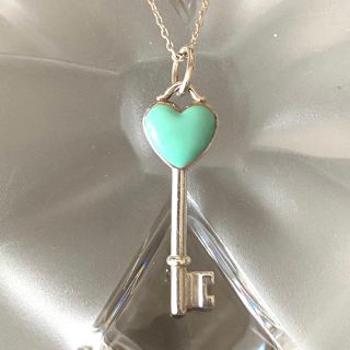 ティファニー(Tiffany & Co.)のティファニー　ハートキー　ネックレス　(ネックレス)