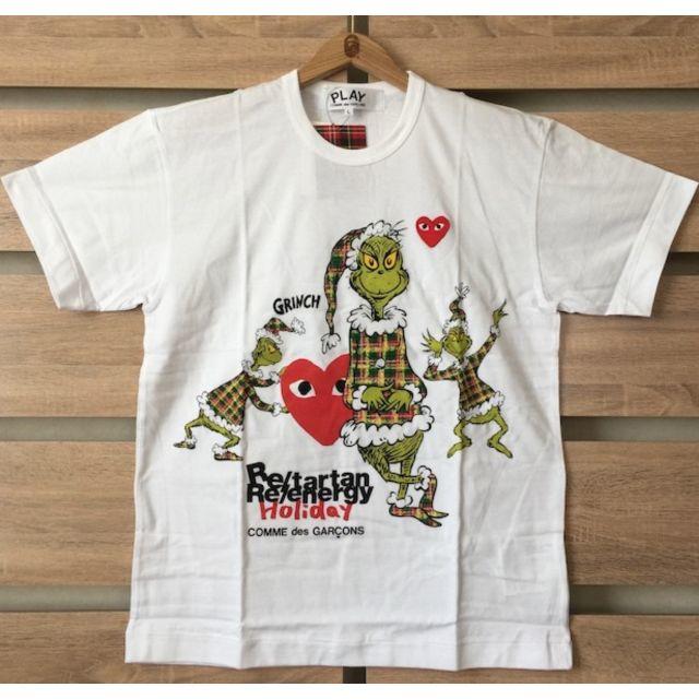 COMME des GARCONS(コムデギャルソン)のCDG PLAY TEE Lサイズ 半袖Tシャツ メンズのトップス(Tシャツ/カットソー(半袖/袖なし))の商品写真