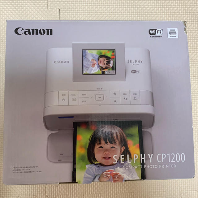 Canon コンパクトフォトプリンターSELPHY CP1200PC周辺機器