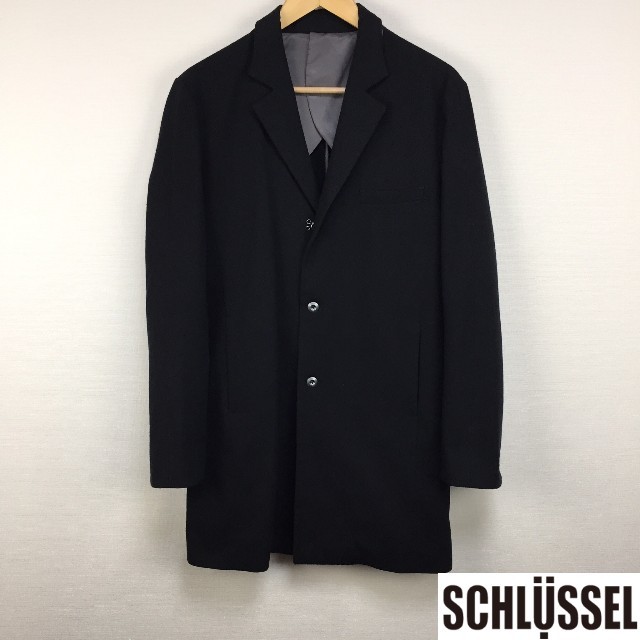 SCHLUSSEL(シュリセル)の美品 シュリセル ジャケット ブラック サイズ3 メンズのジャケット/アウター(テーラードジャケット)の商品写真