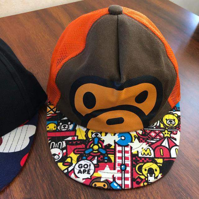 A BATHING APE(アベイシングエイプ)のBAPE kids キャップ キッズキャップ 帽子 トランスフォーマー キッズ/ベビー/マタニティのこども用ファッション小物(帽子)の商品写真